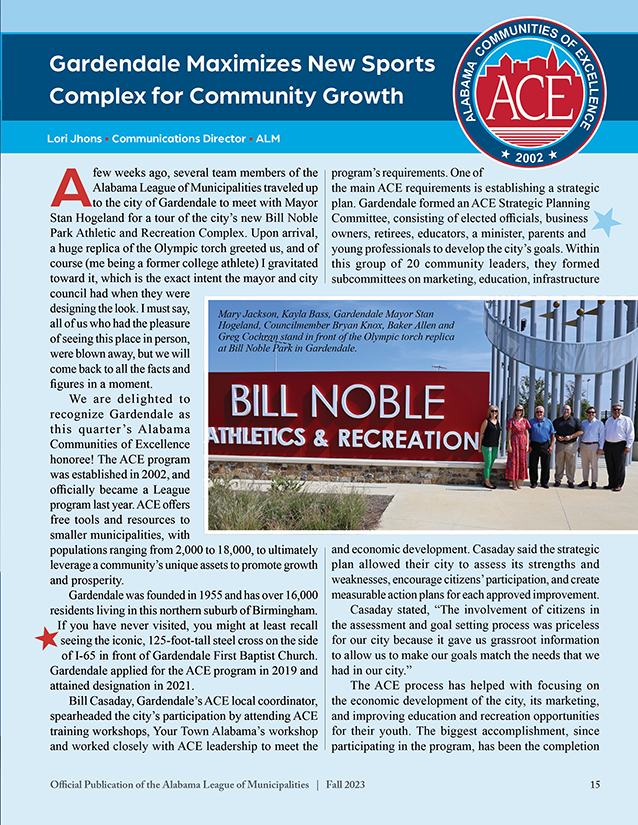 Foley Makes Big Waves in Coastal Alabama